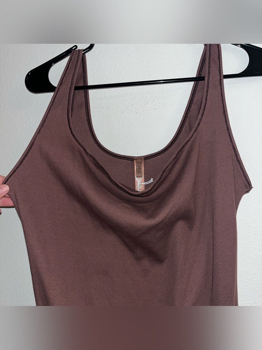 New - No Tags SKIMS Women’s brown Ribbed bodysuit 3X